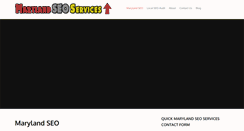 Desktop Screenshot of marylandseoservices.net